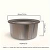 Stainless Steel Dog Water Bowl with Floating Disk Design, Anti-Spill Non-Wet Mouth Pet Drinking Bowl, Slow Feeder Water Dogs