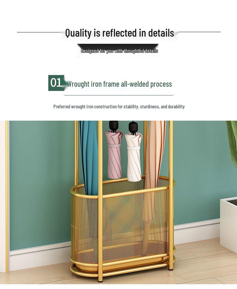 Подставка для зонтов и стеллаж для хранения для прихожей