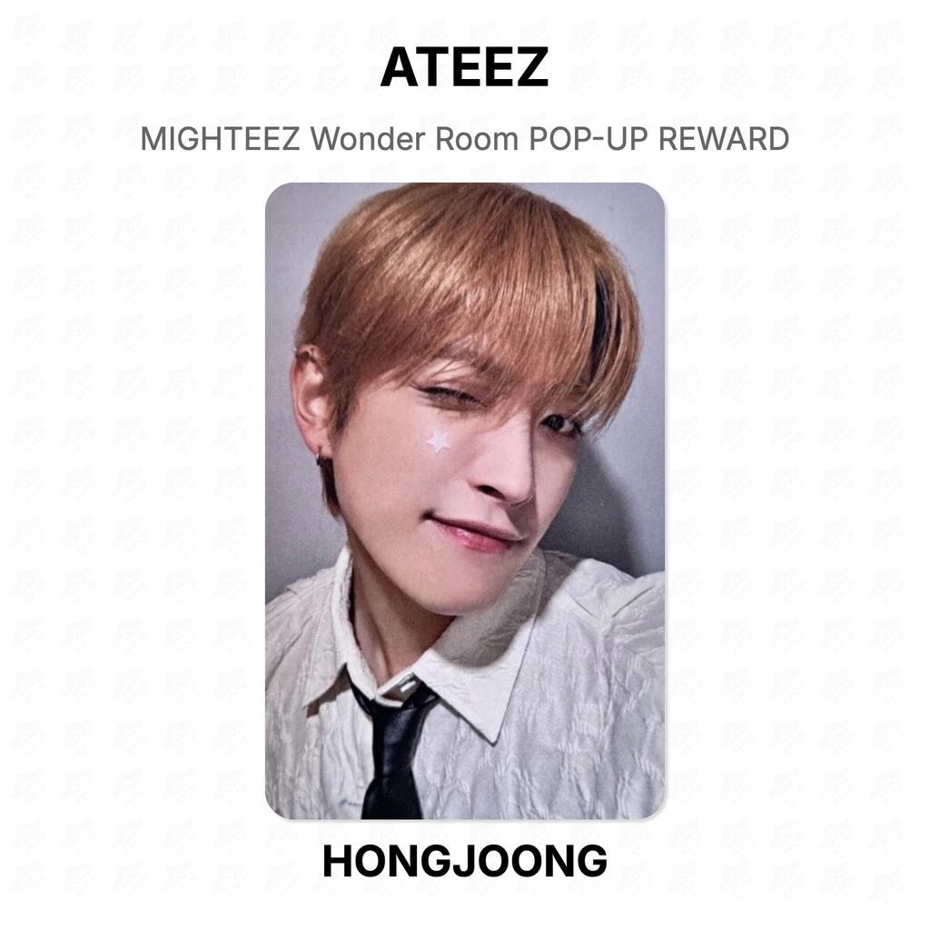 ATEEZ MIGHTEEZ Wonder Room POP-UP REWARD Официальная фотокарточка