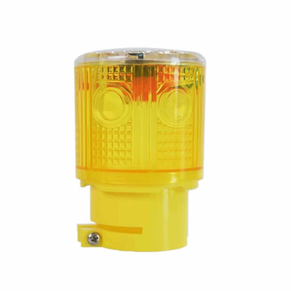 Solar Powered Emergency Warning Light Rain-proof Warning Strobe Light  Road Site