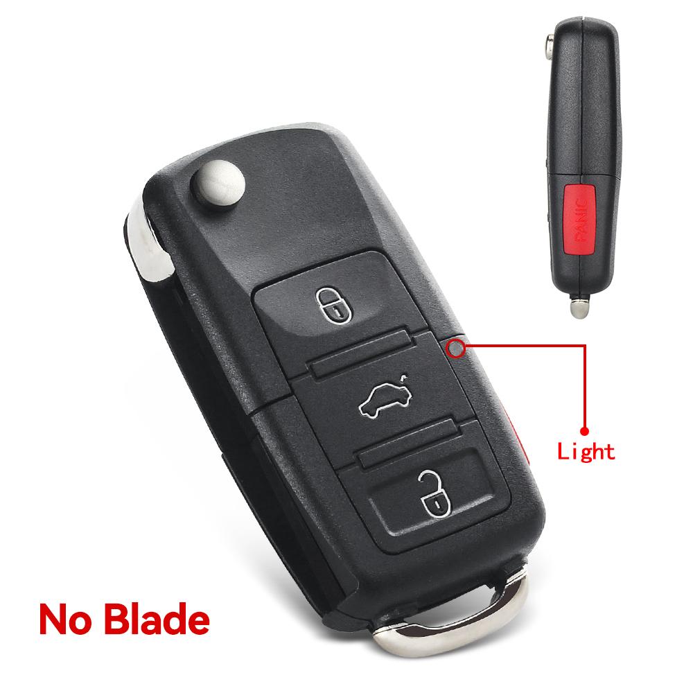 S 2/3/4 Кнопки Пустой Корпус Ключа Зажигания Для Skoda Octavia Vw Volkswagen Golf Mk6 Tiguan Polo Passat Cc Seat Запасной Корпус