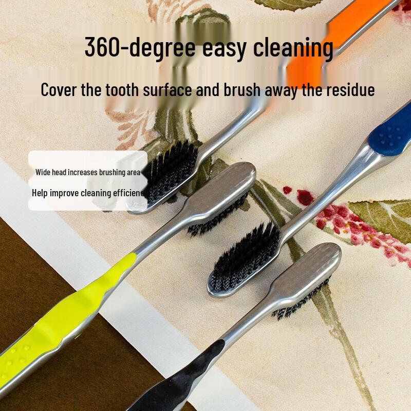 Colgate Slim Soft Charcoal Spiral Toothbrush, 10-Pack