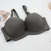 Бесшовное нижнее белье с регулируемой поддержкой верхней части, антипровисающий бюстгальтер, женский удобный однотонный тонкий бюстгальтер
