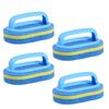 Sponge Cleaning Brush With Handle Thickened Scrub For Bathtub Kitchen Tile Household Stain Removal Clean Tools