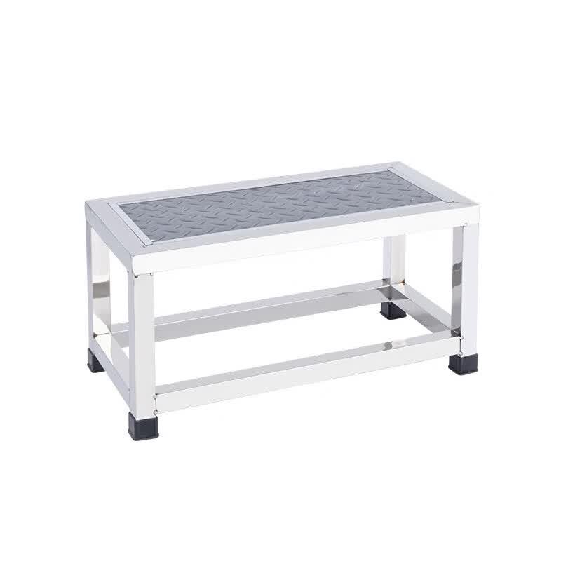 Midoli Stainless Steel Single Step Footstool