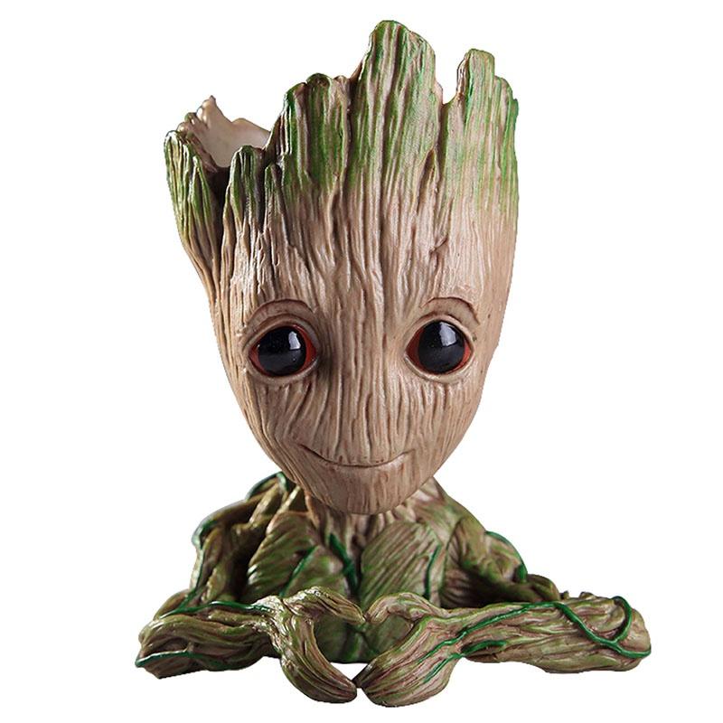 Guardians Of The Galaxy Groot Flowerpot Pen Pot Pencil Vase Tree Man Gift Figure