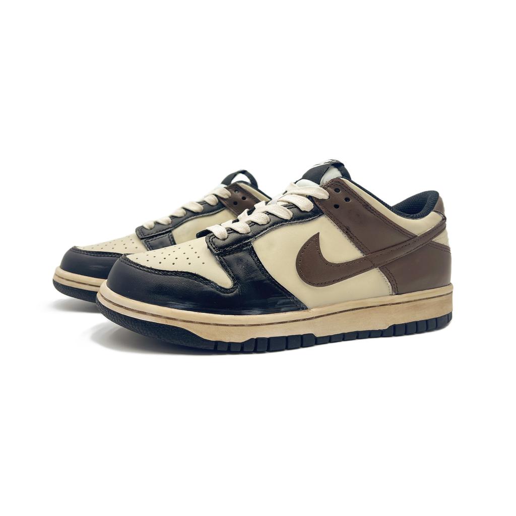Nike Кроссовки Dunk из износостойкого материала, низкие, для скейтборда, унисекс, цвет Мокко, DD1391-100(Команда188-)