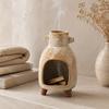 Подставка для Palo Santo Керамическая курильница Подставка для сжигания шалфея Держатель для палочек Ароматерапевтическая печь