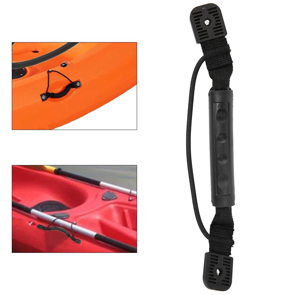 Kayak Canoe Boat Side Mount Carry Handle with Nylon Rope for Outdoor Drift