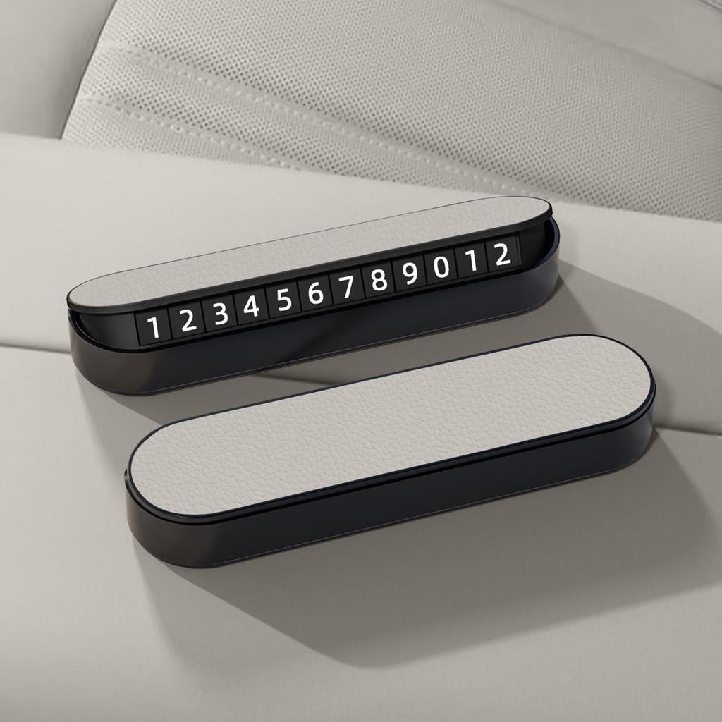 Временная парковочная номерная табличка для салона автомобиля Xiaomi YU7/SU7 - Оригинальный цвет