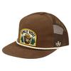 Сетчатая кепка Wyatt Logo Hat Cap Trucker Unisex Snapback Retro Patch Smokey Bear Brown [American Needle] Мужская женская