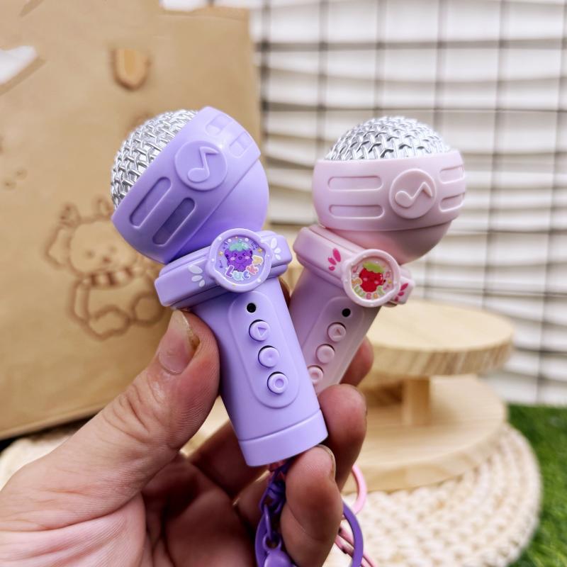 Мультяшный Мини Многофункциональный Записывающий Микрофон Брелок Подвеска для Рюкзака Оригинальность Подвеска для Школьного Рюкзака Детские Игрушки