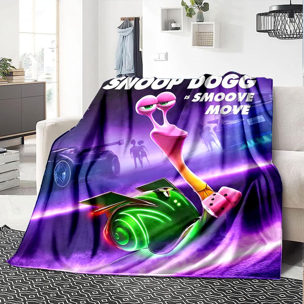 1pc TURBO2 Blanket, Gift, for Men and Women, Soft Blanket, Good for Sofa Bed Couch Travel, Lightweight Flannel Blanket