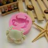 2pcs Crab Shape Kitchen Baking Decoration Tools Silicone Cake Decorating  Party, Wedding, Gifts