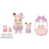Кукольная мебель Sylvanian Families Набор для совместного сна DF-27 ST Mark Сертифицировано для детей от 3 лет Игрушка Кукольный домик