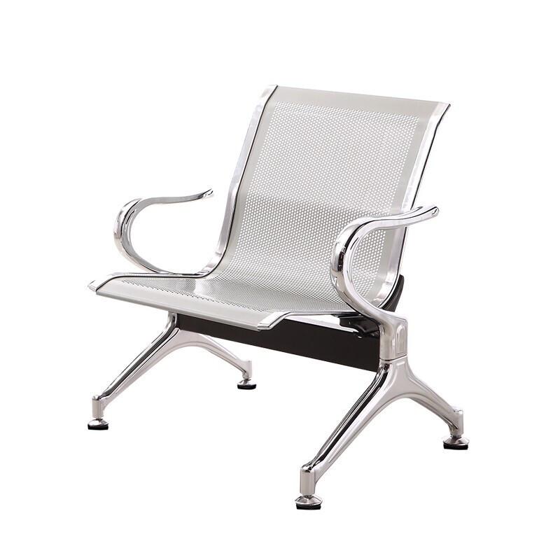 Fudu Huachuang Stainless Steel 3-Seater Public Waiting Chair
