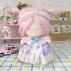 Cotton Stuffed Lolita Style 20CM Doll Clothes Rabbit Ear Idol Dolls Accessories Princess Dress