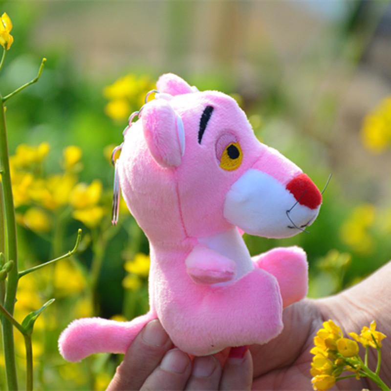 Ins Pink Leopard Doll Мягкая игрушка Милая маленькая непослушная леопардовая мини-кукла Подвеска Свадебная кукла