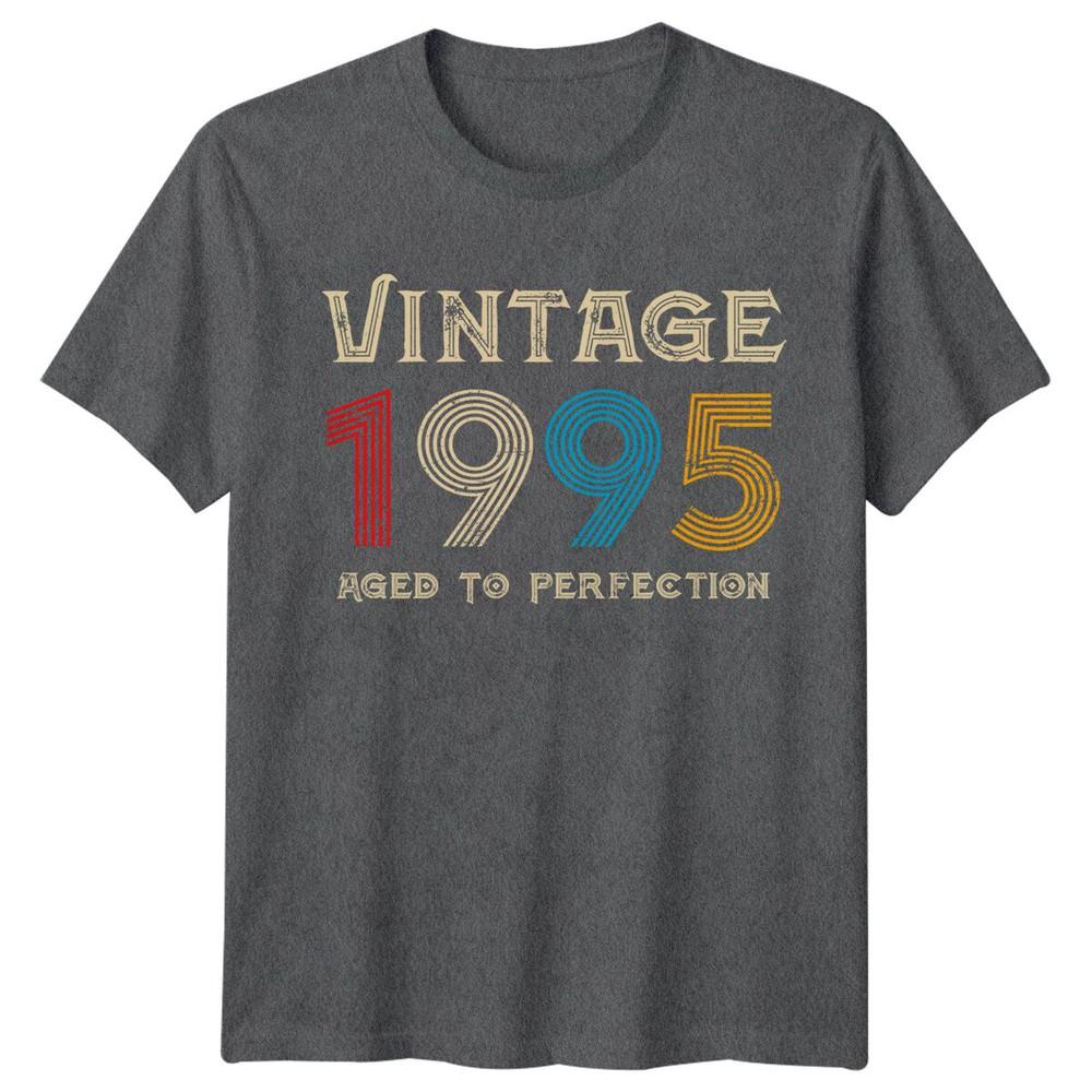 Vintage 1995 Aged To Perfection Unisexs TShirt 31st Birthday Gift