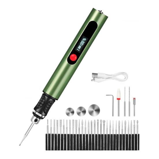 Полировальная ручка Аккумуляторный роторный инструмент с очень долгим временем работы Быстрая зарядка USB-C Цифровой дисплей мощности