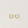objet213 Cloud Hoop Earrings (Silver925)