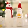 Светодиодный рождественский ночник милый Санта-Клаус снеговик детская спальня прикроватные украшения для праздника рождественский декор ночник