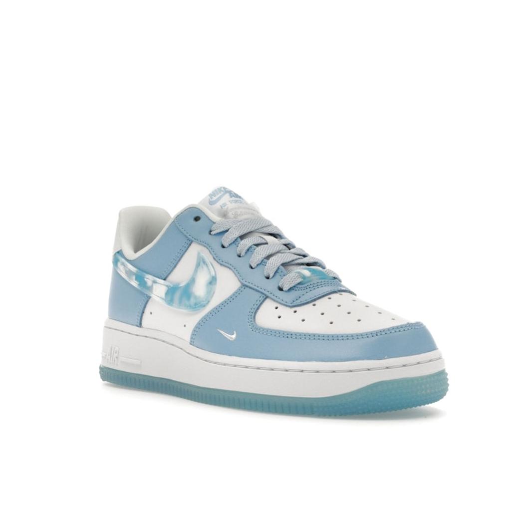 Nike Air Force 1 07 LX Nail Art - Женские кроссовки Celestine Blue White Blue-Chill DX2937-100