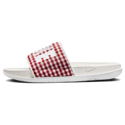 Offcourt Slide Mystic Red Plaid Женские кроссовки Phantom White FN6603-600