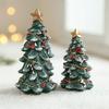 Christmas Miniatures Decoration Ornaments Resin Desktop Christmas Tree Ornament Christmas Gifts Gifts Holiday Party Supplies