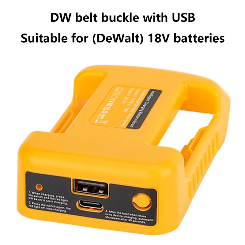 1 шт DIY аксессуары для Makita 18 В с USB с держателем аккумулятора Type-C BL1840 BL1850 BL1860 зарядное устройство адаптер быстрой зарядки