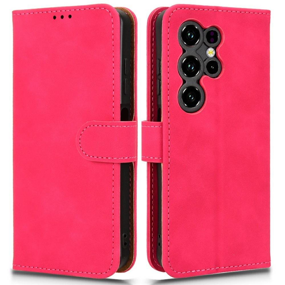 Кожаный чехол-книжка для Oukitel C2, ощущение кожи, противоударный, с кошельком, подставкой