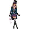 Yaxshi sifatli Halloween kattalar uchun ayol sehrgar shou kostyumi kospley tamedor sahna shou kostyumi