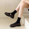 [Yushilai] Japanese platform Mary Jane shoes for women's spring 2025 new fashion muffin versatile one pedal