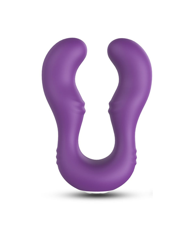 Vibromasseur Violet En Forme De U Double Tête Stimulateur Point G Usk V07 Pur