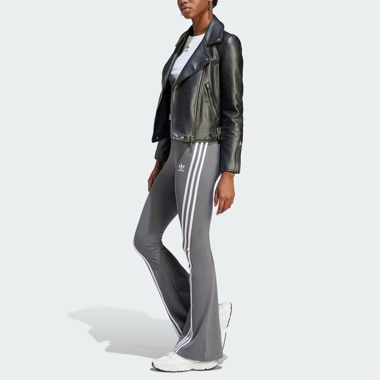 adidas Оригинальные леггинсы Adilenium Flared, женские леггинсы, темно-серые IV9343
