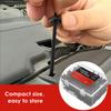 100/150/200Pcs Nylon Cable Tie Buckle Self-Locking Nylon Zip Ties Holder  for Car Repairs Cable Zip Ties Bumper Panel Fixing