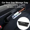 Car Seat Gap Storage Box Convenient Minimalistic Multifunctional Car Organizer Storage Box for Extra