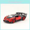 Модель автомобиля Bugatti Gt Alloy 1:Литая модель суперкара в масштабе 32 со светом и звуком для игры детей