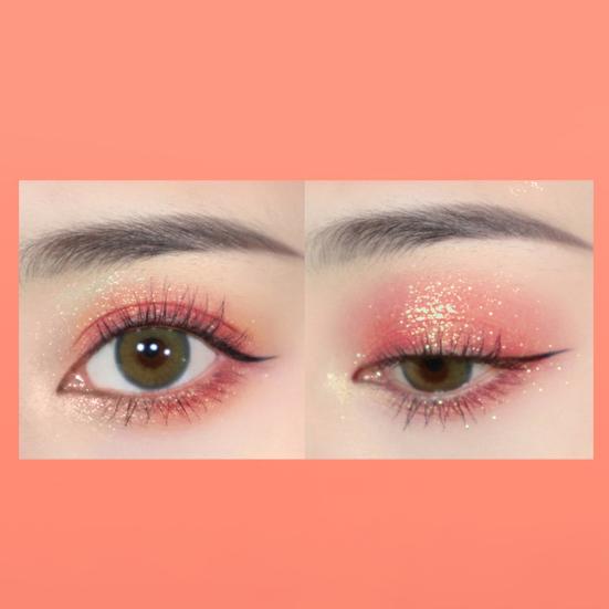 Прочные водонепроницаемые косметические инструменты для макияжа глаз, цветные тени для век для ежедневного макияжа