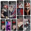 Чехол для телефона Anime D-Dandadans Okarun для Samsung Galaxy Z Flip 7 6 5 4 3 5G Flip3 Flip4 Flip5 ZFlip6 ZFlip7 Черный Fundas Cl