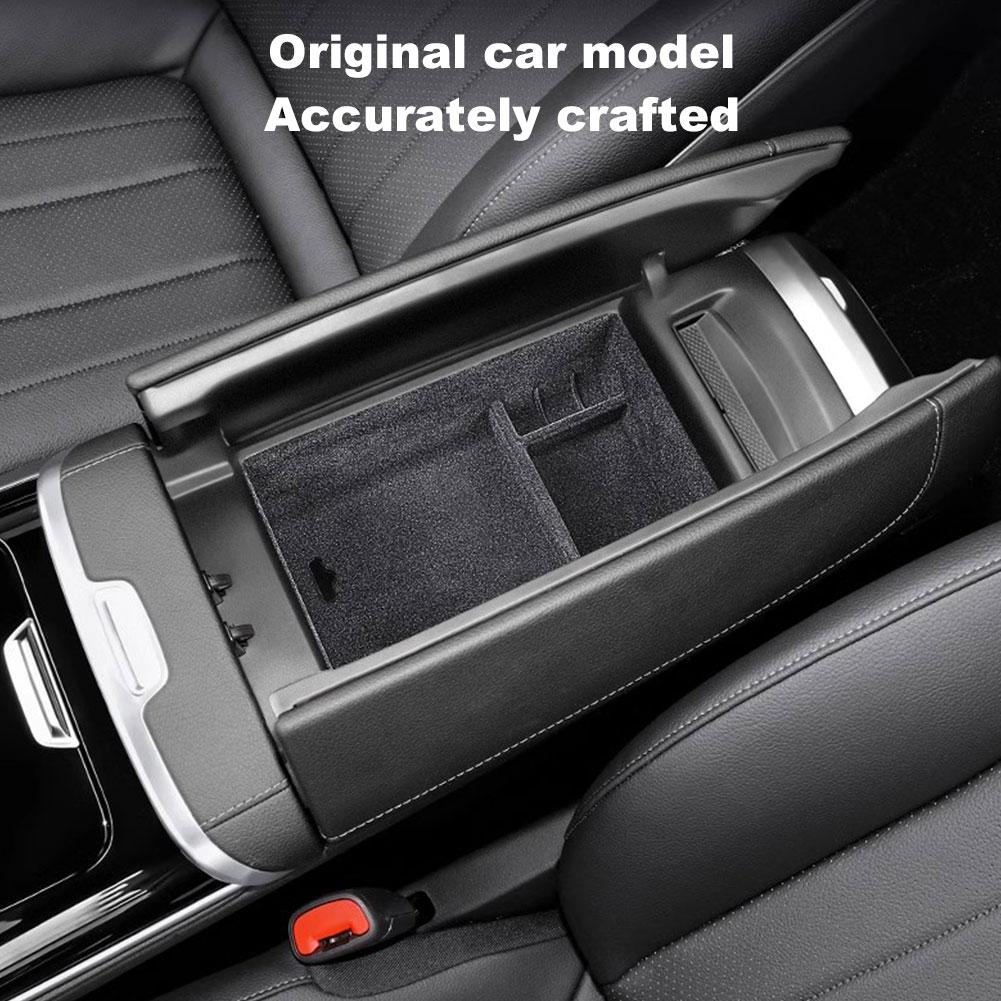 Car Accessories Center Control Armrest Box Storage Debris Tray For Benz EQE Sedan/EQE-SUV/EQS Accesorios Para Auto Tools