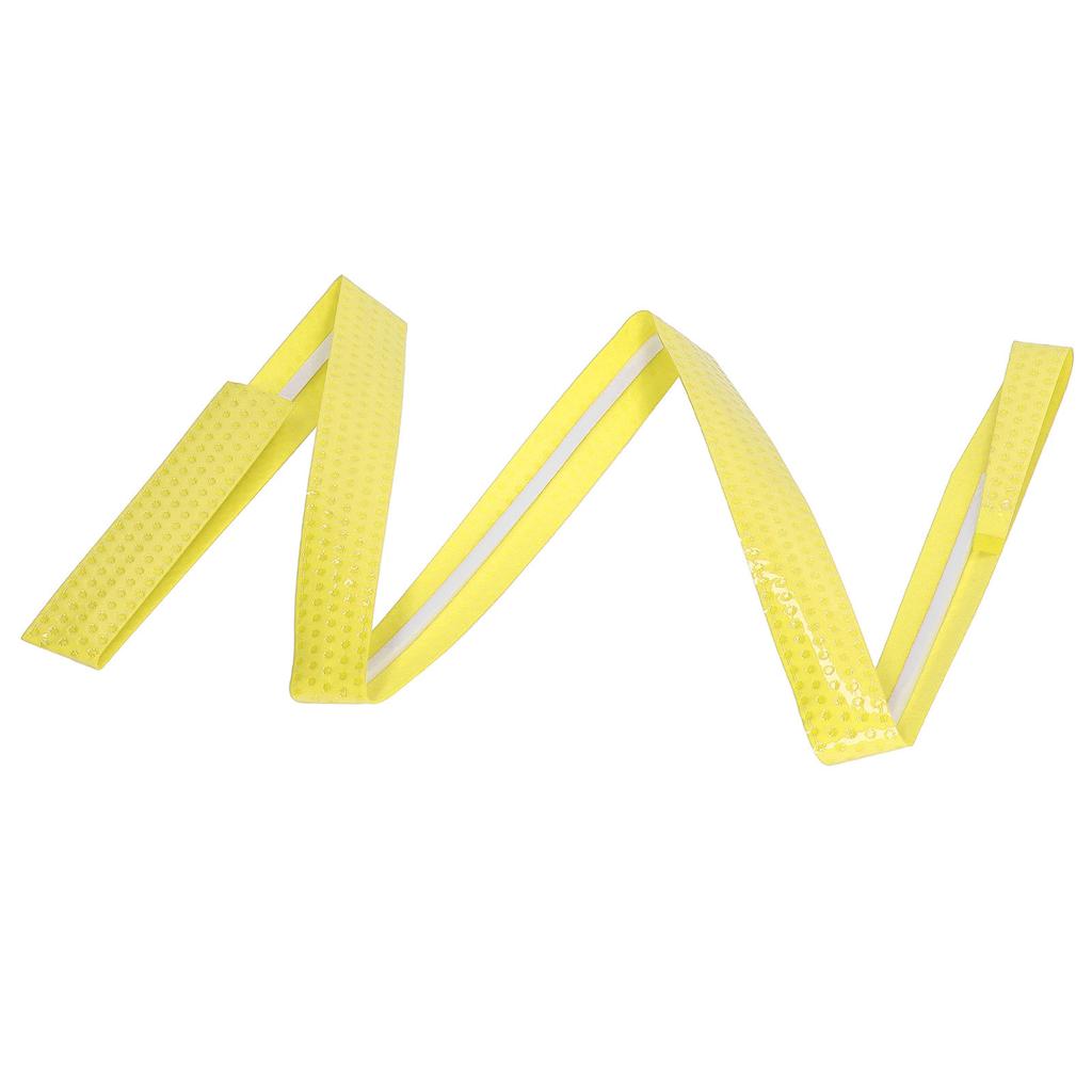 PU Tennis Racket Overgrip Comfortable Hand Feeling Non Slip Badminton Grip Tape for Outdoor Exercise Yellow