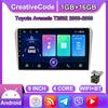 Для Toyota Avensis T250 2 2003-2009 Carplay Android автомобильный радиоприемник GPS-навигация 2din 1 + 16 ГБ