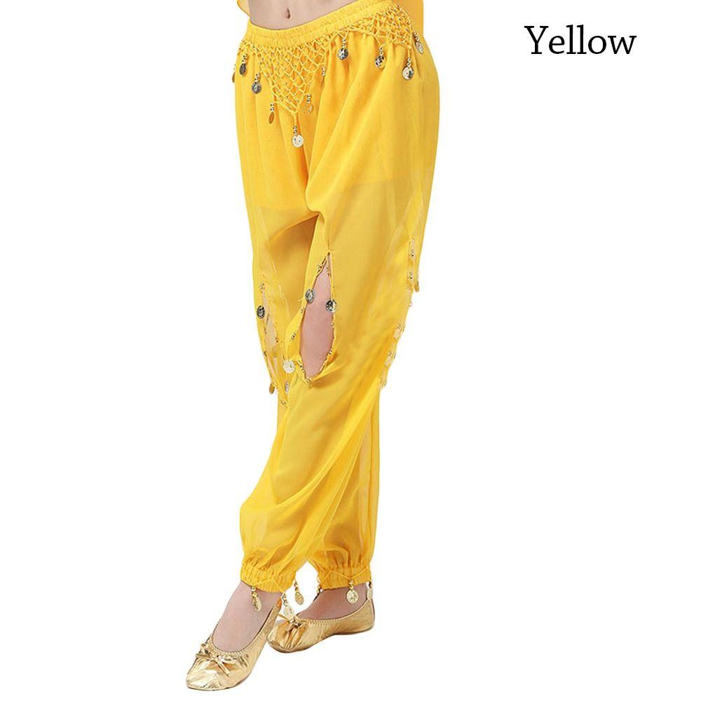 Belly Dance Accessories Shining Sequins Show Costumes Belly Dancing Pants Dancing Trousers Bloomers