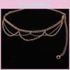 Ladies Waist Metal Chain With Carved Details Elegant Jewelry For Winter Seasons