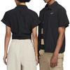 Nike SB Shirts Unisex Black Lapel Moderate Shirt DV9074-010