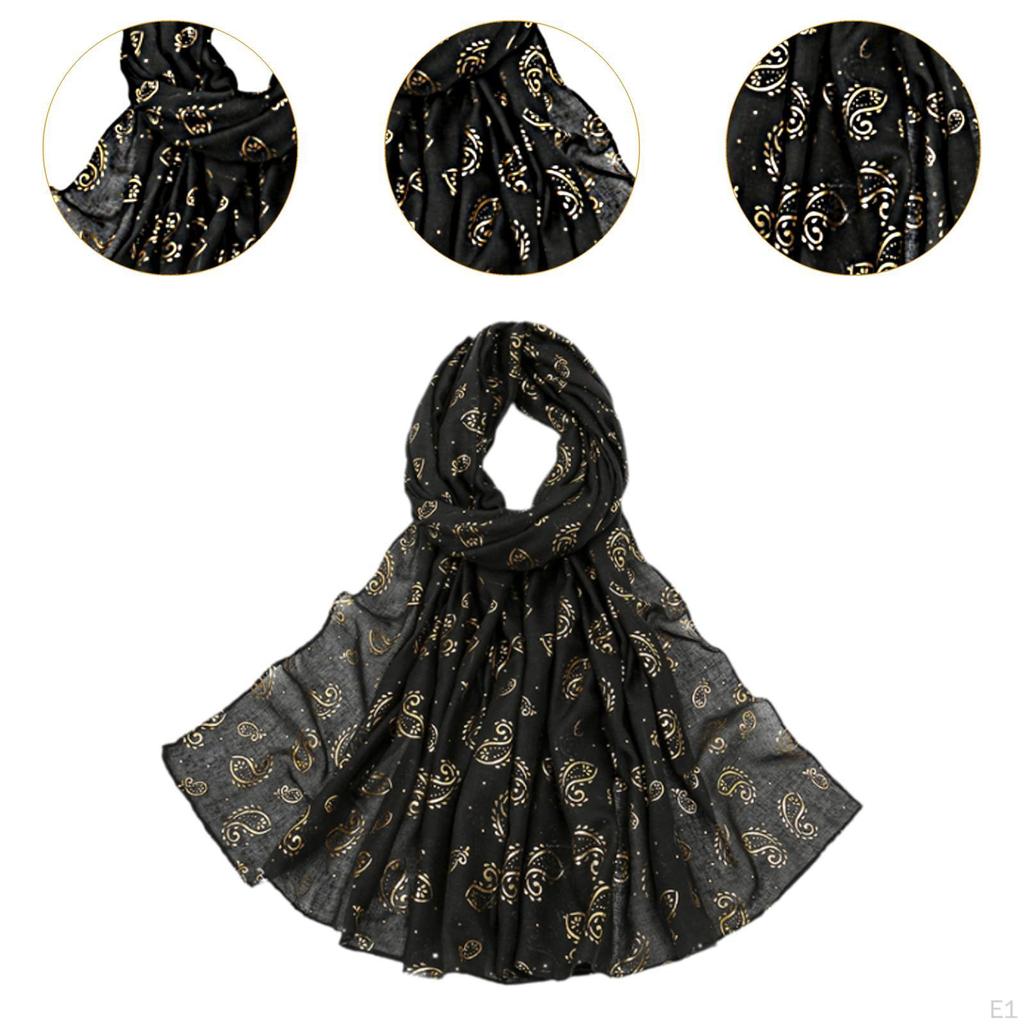 Модный шарф для женщин, удобный, длинный, с принтом, для активного отдыха