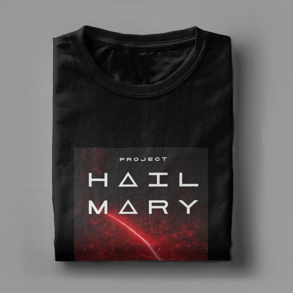 Harajuku T Shirt Project Hail Mary Sci Fi Graphic 100 Cotton TShirts  Hip Hop Tshirt for Unisexs Beach Y2K Casual Design Top Tees