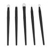  Pieces Silicone Brushes Eye Shadow Eyebrows Lip  Brush Set Portable Handle Reusable Makeup