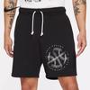 Jordan Sport Dna American Retro Pattern Print Трикотажные шорты Мужские шорты черные DA7211-010